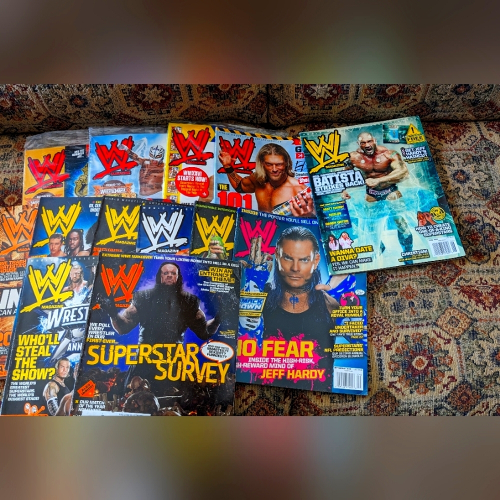 WWE Magazines from 2009/2010